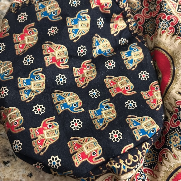 Tote elephant Egyptian bag shoulder bag - Picture 4 of 4